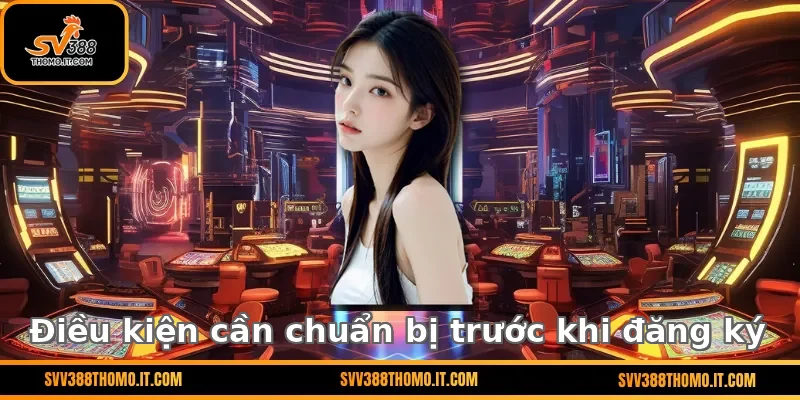 Điều kiện cần chuẩn bị trước khi đăng ký